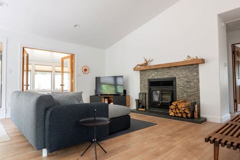 The plush sofa is perfect for curling up with a book, catching up on your favorite shows, or taking a well-deserved nap.
