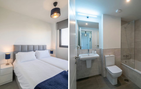 Guest bedroom & bathroom