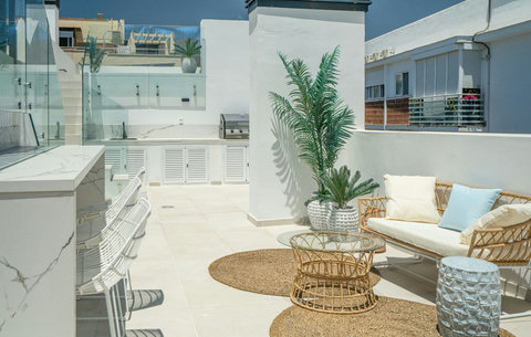 Roof top terrace
