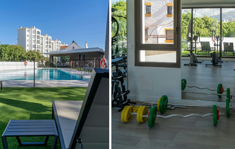 Swimming pool & fitness room