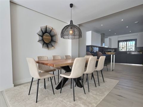 Dining room and kitchen