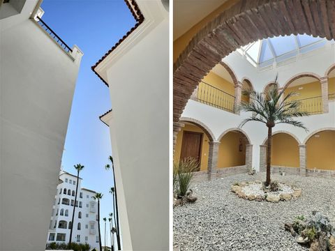 Interior courtyard and building