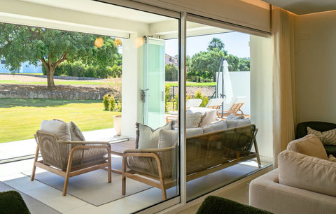 Living area & terrace