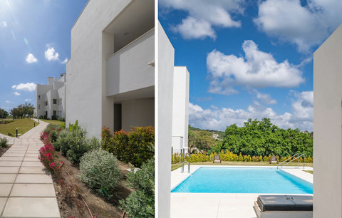 Communal gardens & pool