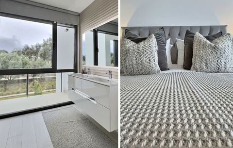 Master bedroom & en-suite bathroom