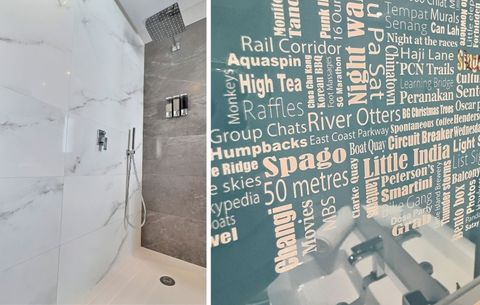 Master bedroom en-suite bathroom