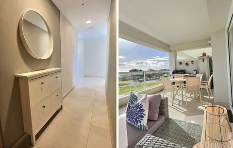 Interior hallway & exterior terrace