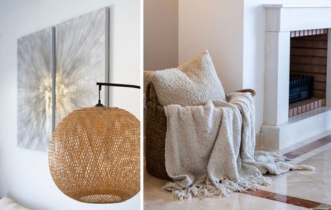 Living area decorative detail