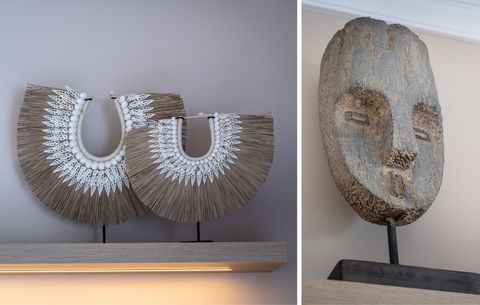 Living area decorative detail