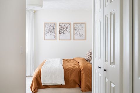 Main floor master with a king bed