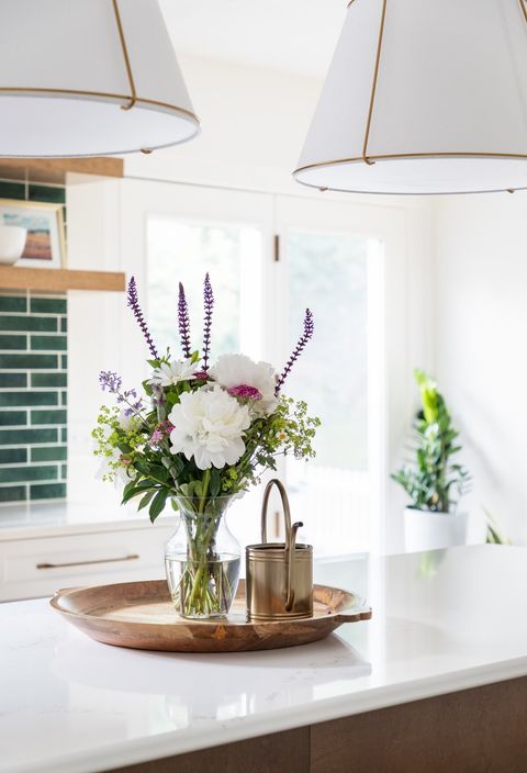 Large open island with lots of prep space for cooking