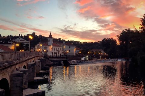 Tomar, the Templar city at sunset