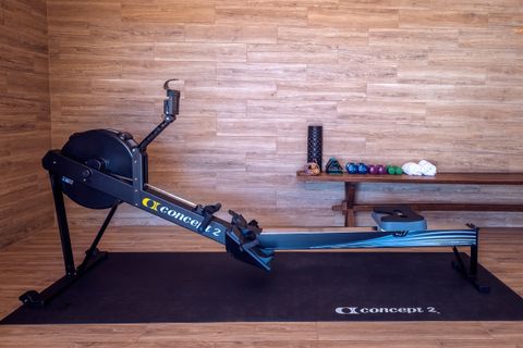 Top rowing machine Concept 2