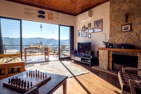 Big living room & sunny veranda with amazing views