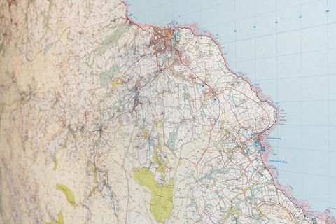 The Cleveland Way from Helmsly to Saltburn then down the coast to Filey