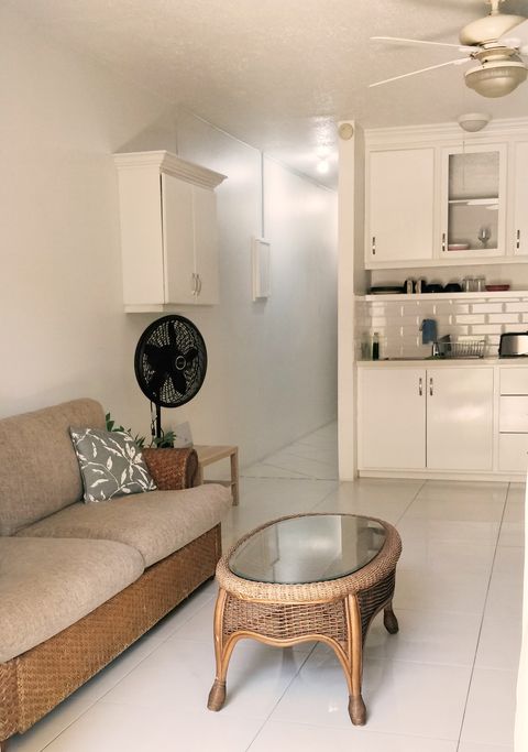 Open plan studio living