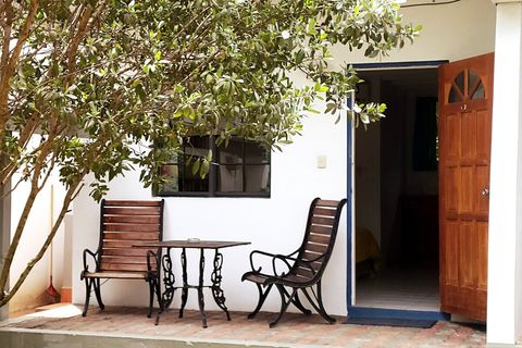 View to Studio from Garden. Enjoy coffee and breakfast with garden view