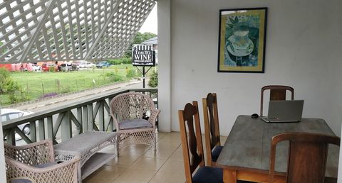 Verandah and dining area
