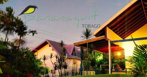 Golden hour at Bananaquit ✨ Enjoy stunning sunset views from your private balcony, surrounded by lush tropical gardens. The perfect spot to unwind and soak in the island breeze!  