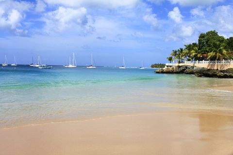 Beach less than 5 minutes walk away