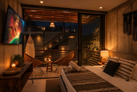 The Condo at Night
