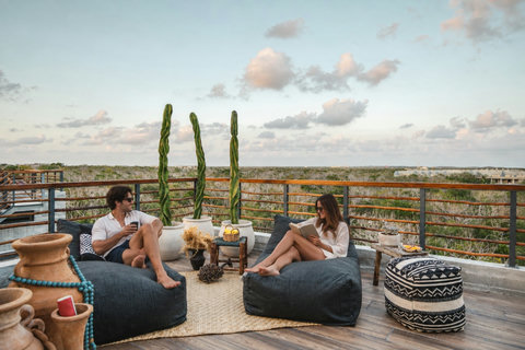 Rooftop Terrace with Jungle Views