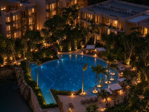 The Pool at Night