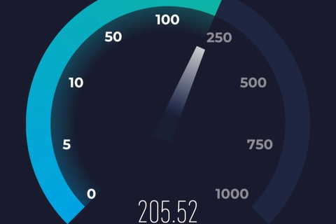 FAST WIFI - 205 Mbps Internet Download Speed in Our Apartment, Perfect for Remote Work.