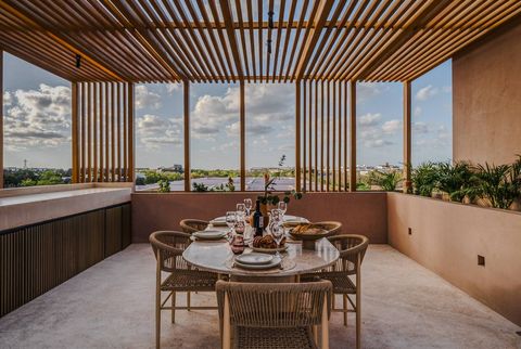 Dining Area of Private Rooftop