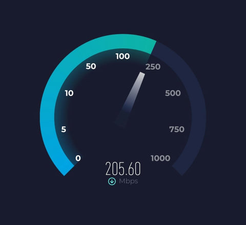 Fast Wifi with over 200Mbps Download Speed Perfect For Remote Work