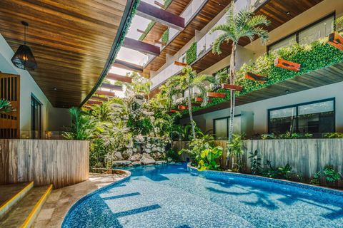 Ground Floor Pool with Waterfall