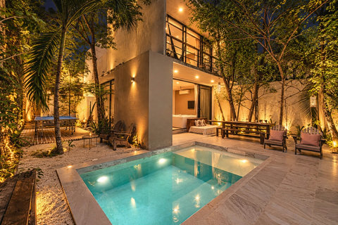 The Villa at Night
