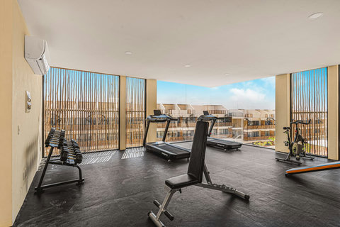 Gym with AC