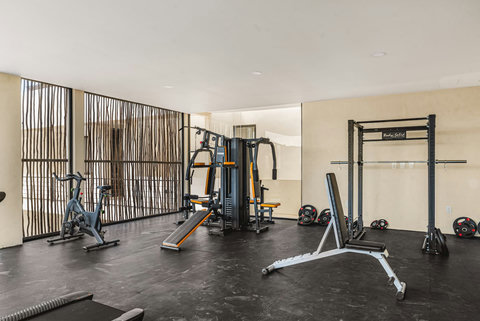 Gym with AC