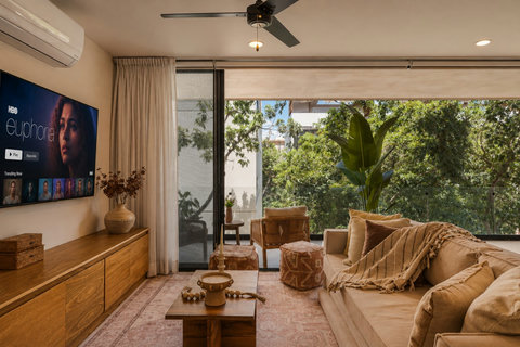 Luminous and Cozy Salon