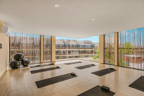 Equipped Yoga Studio with AC