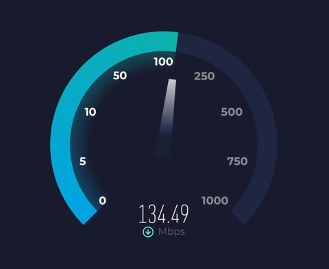 Fast WIFI, over 130Mbps Download Speed Perfect for Remote Work and Video Conferencing on Multiple Devices