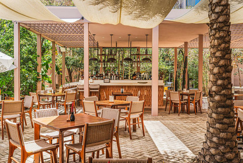 Sit down ordering your favorite tacos and margaritas at the award winning onsite restaurant "Panza".