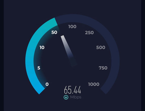 Fast WiFi - Over 60mbps Download Speed Perfect For Remote Work and Streaming on Multiple Devices
