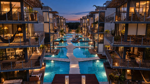 The Complex at Night