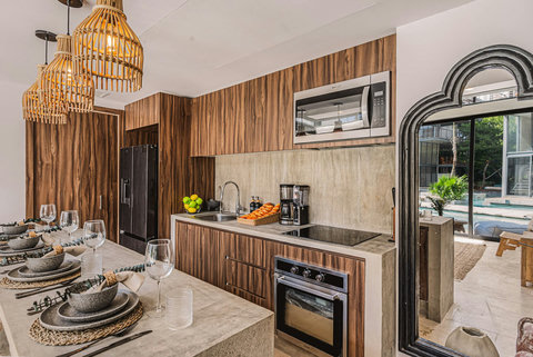 Fully Equipped Kitchen with Drinking Water (Osmosis System)