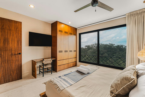 Second King Bedroom with Work Desk, Chair and Smart TV
