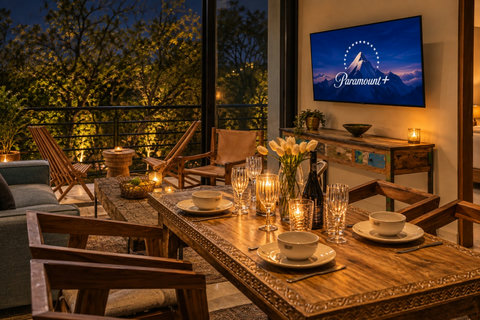 Dining Area at Night