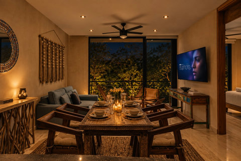 The Salon at Night