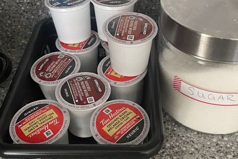 Keurig Coffee Pods & Sugar Included 