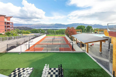 Tennis and Basket Ball Court