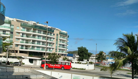 Vista da varanda da sala de estar.