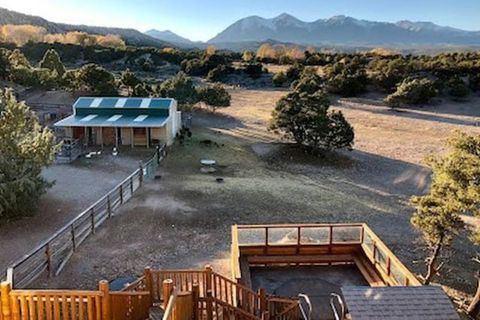 Barn and pasture view