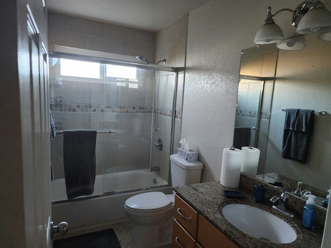 Hall bathroom - Tub/shower 