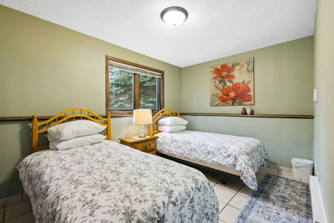 Bedroom #4, lower level, two twin beds